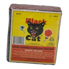 BLACK CAT FIRECRACKERS  40/16 BRICK